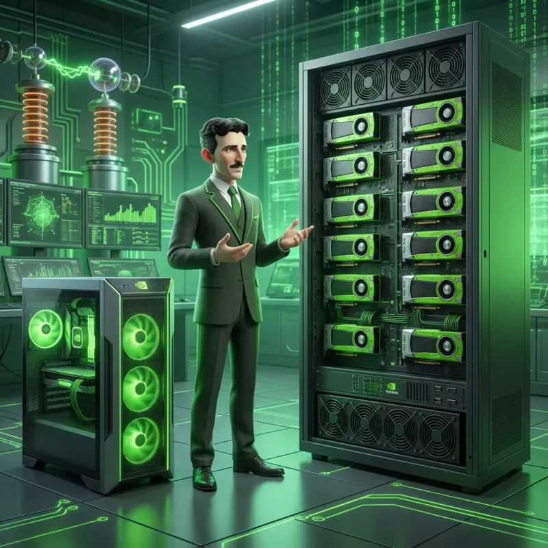 AI Workstation vs GPU Server