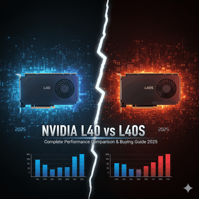 NVIDIA L40 vs L40S Complete Performance Comparison & Buying Guide 2026