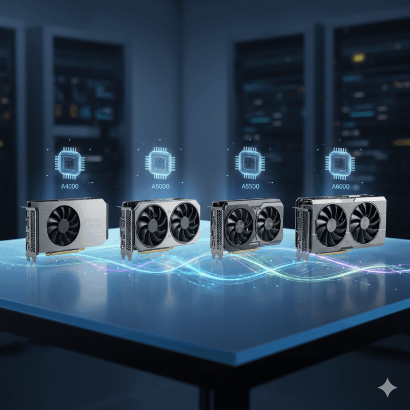 RTX A-Series comparison