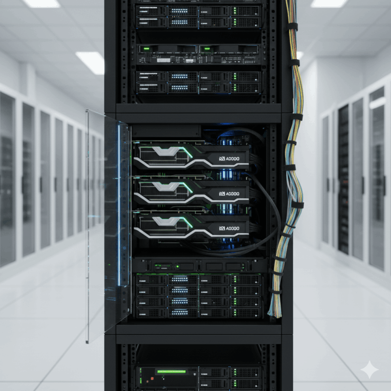 multi-GPU training server