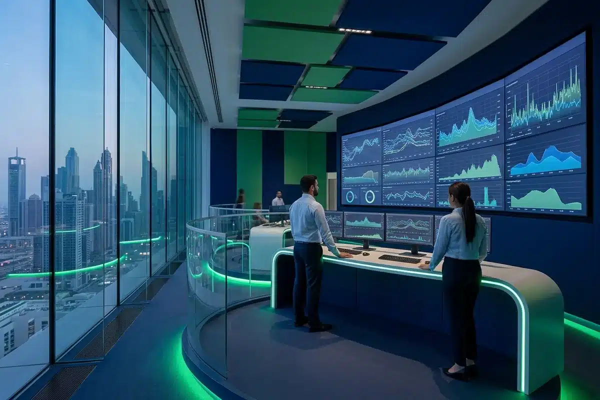 Best GPU for LLM Inference Servers in 2026: VRAM, Throughput and Cost per Token Engineers monitoring LLM inference throughput in an operations center