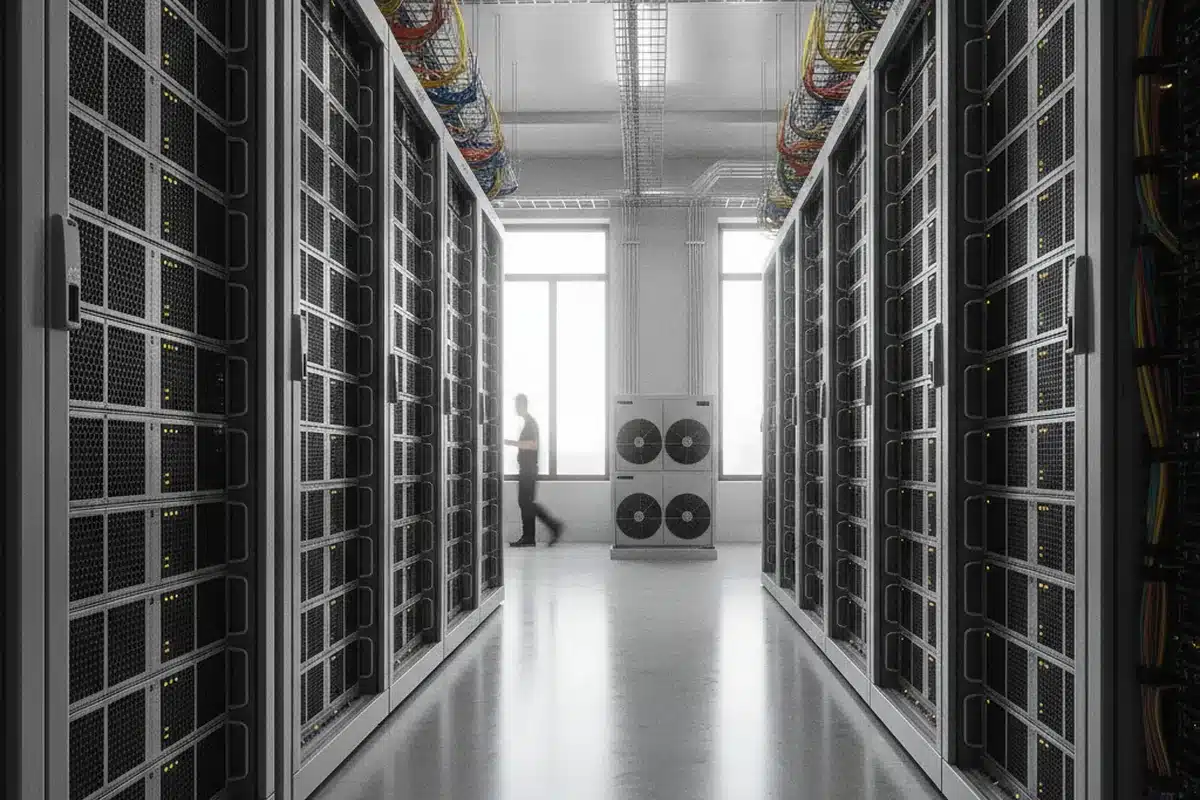 GPU servers in a colocation data center