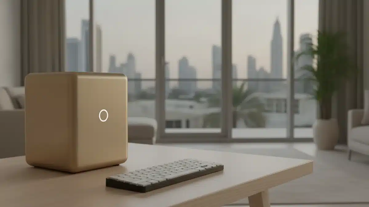 NVIDIA DGX Spark compact desktop AI computer