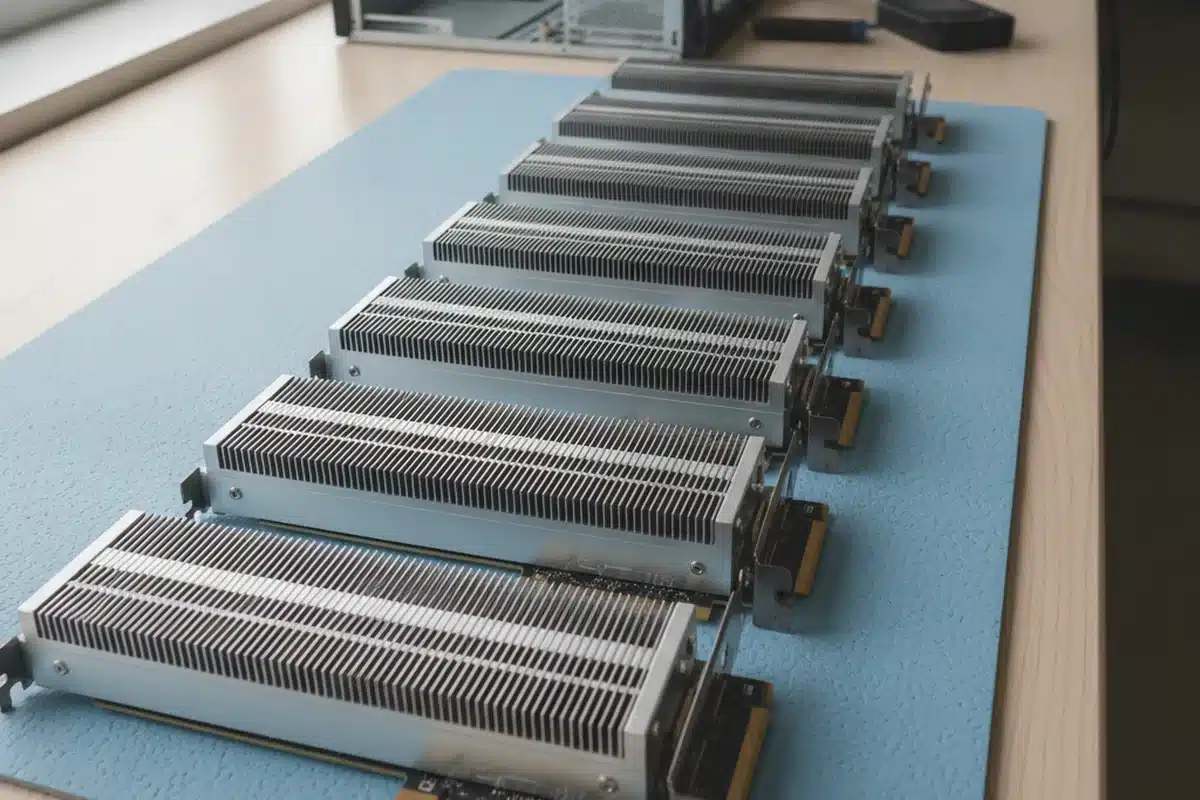 PCIe data center GPU cards