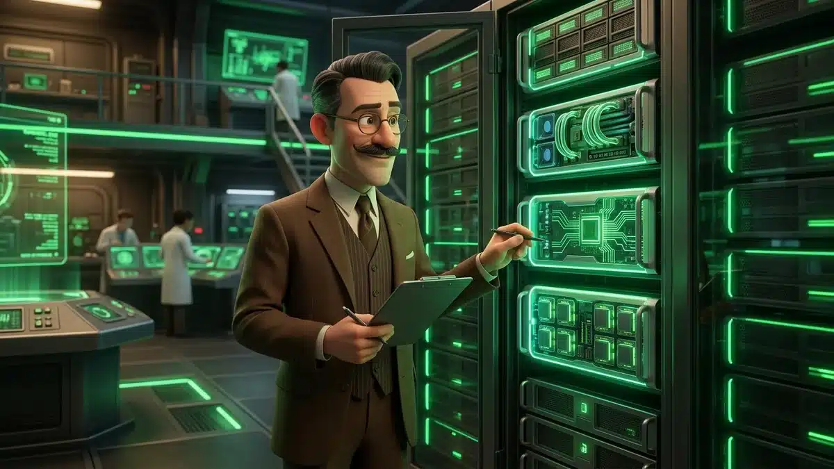 AI server buying guide: inventor choosing a GPU server in a data center
