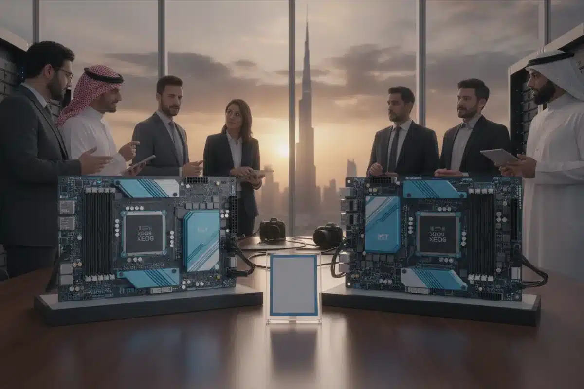 Dual-socket server motherboard with Xeon 6 CPUs